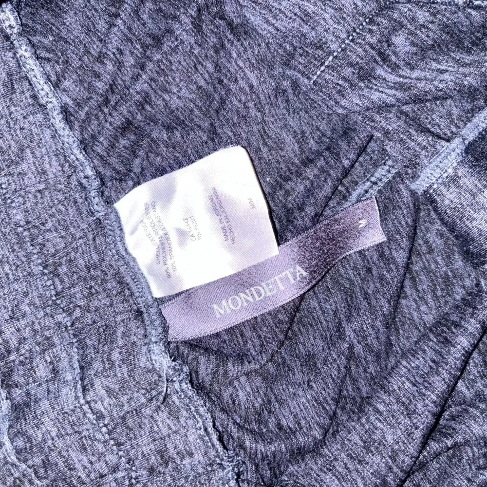 Mondetta Jogger Pants Womens Medium Charcoal Heather Stretch Tapered Leg Gym - Picture 6 of 8